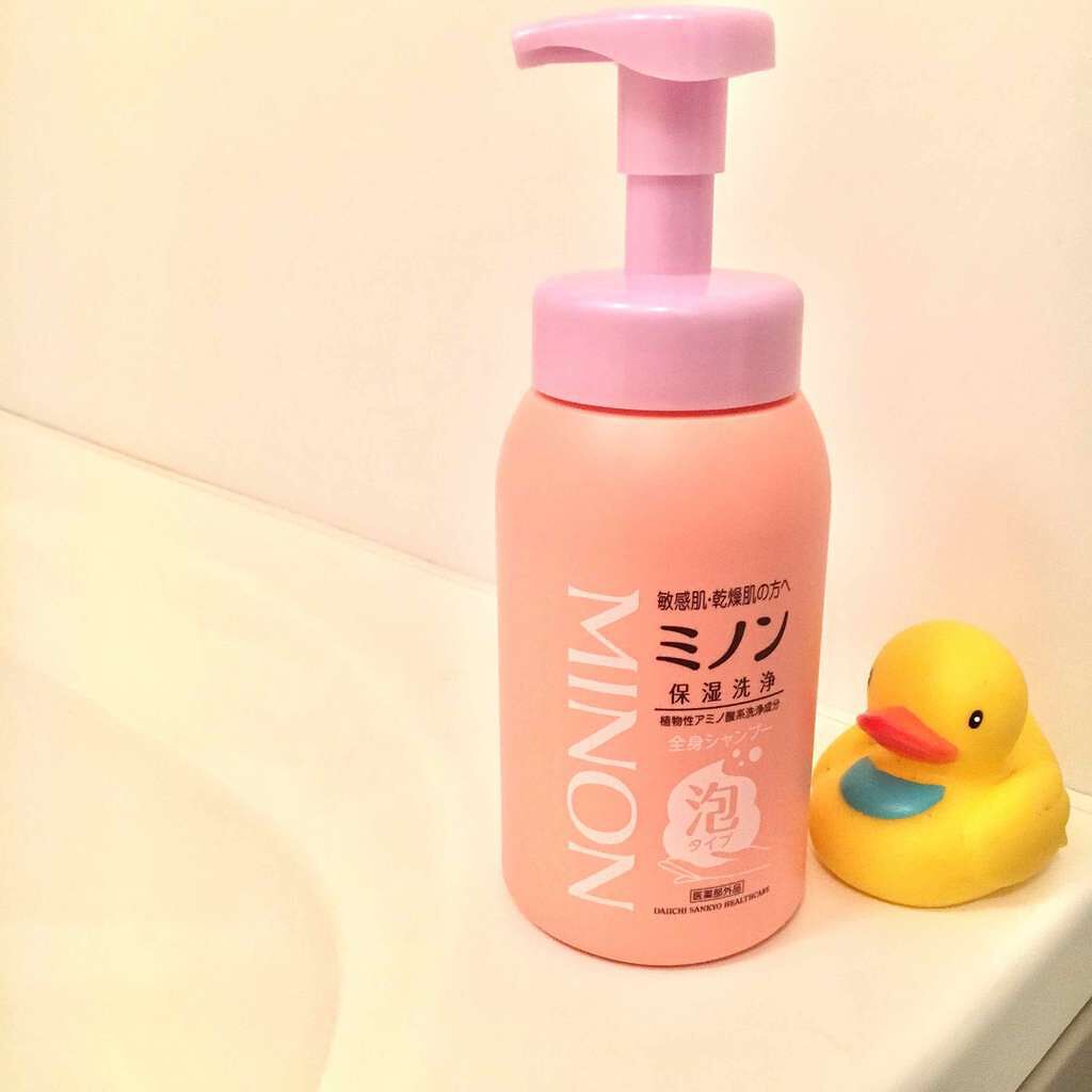 ミノン全身シャンプー(泡タイプ)/ミノン/ボディソープを使ったクチコミ(1枚目)