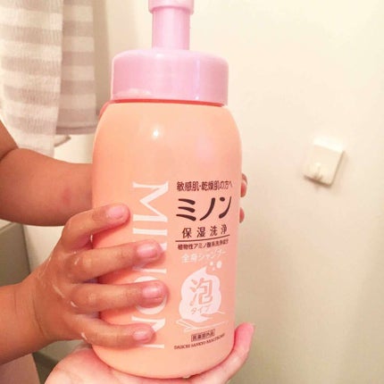 ミノン全身シャンプー(泡タイプ)/ミノン/ボディソープを使ったクチコミ(4枚目)