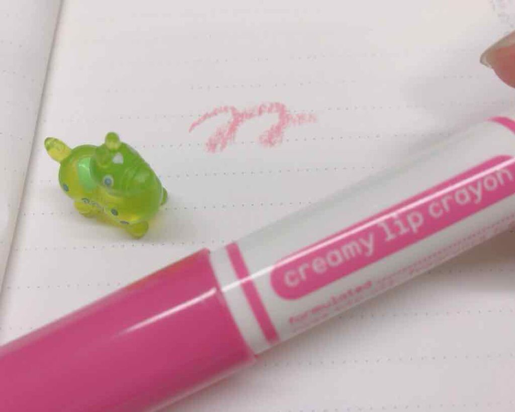 クリーミークレヨンリップ/ettusais/口紅を使ったクチコミ(1枚目)
