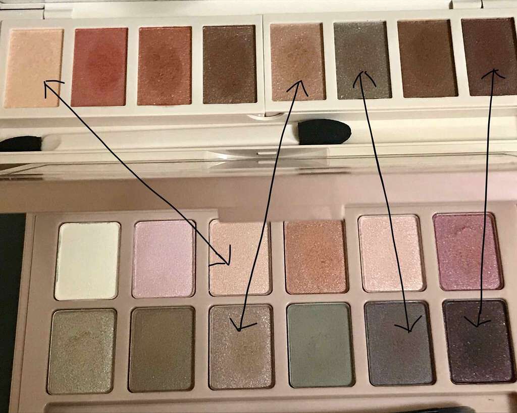 ヌードパレット ブラッシュド/MAYBELLINE NEW YORK/アイシャドウパレットを使ったクチコミ（1枚目）