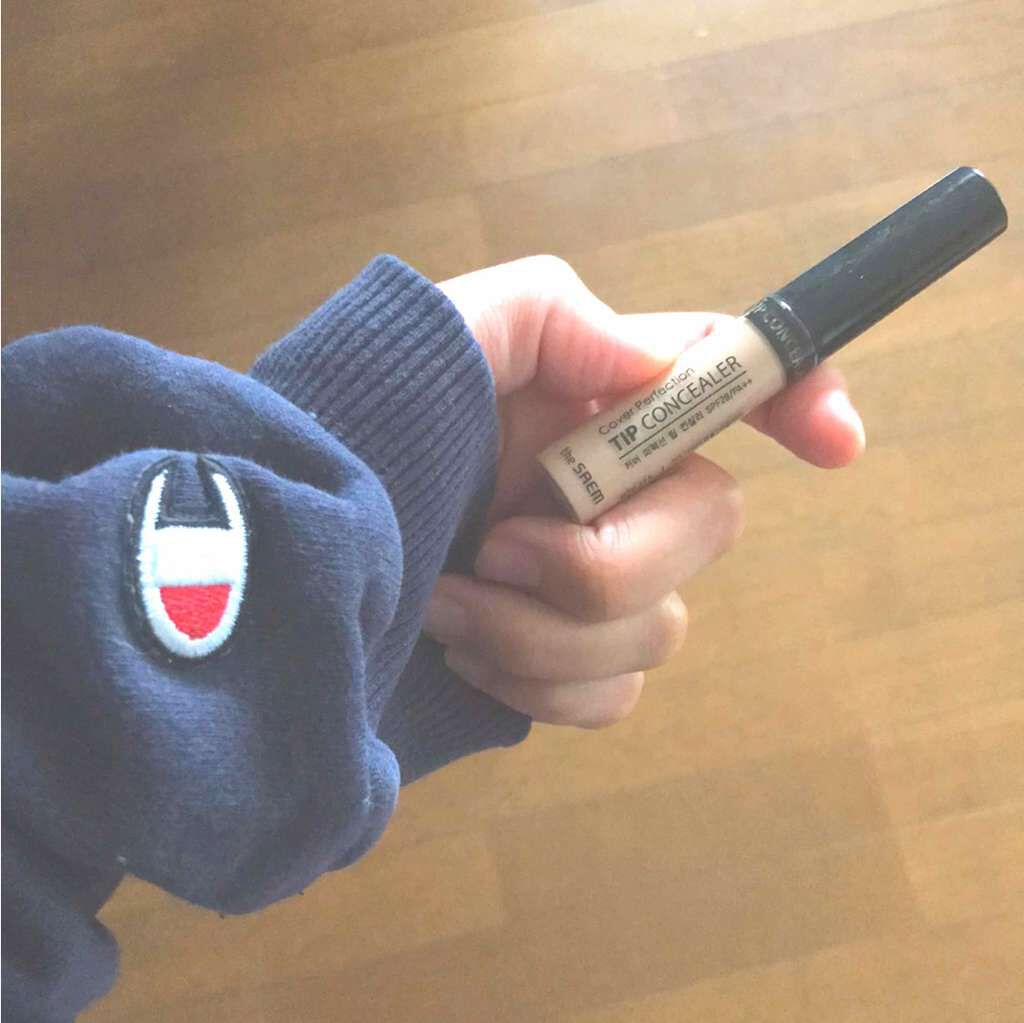 カバーパーフェクション チップコンシーラー/the SAEM/リキッドコンシーラーを使ったクチコミ(1枚目)