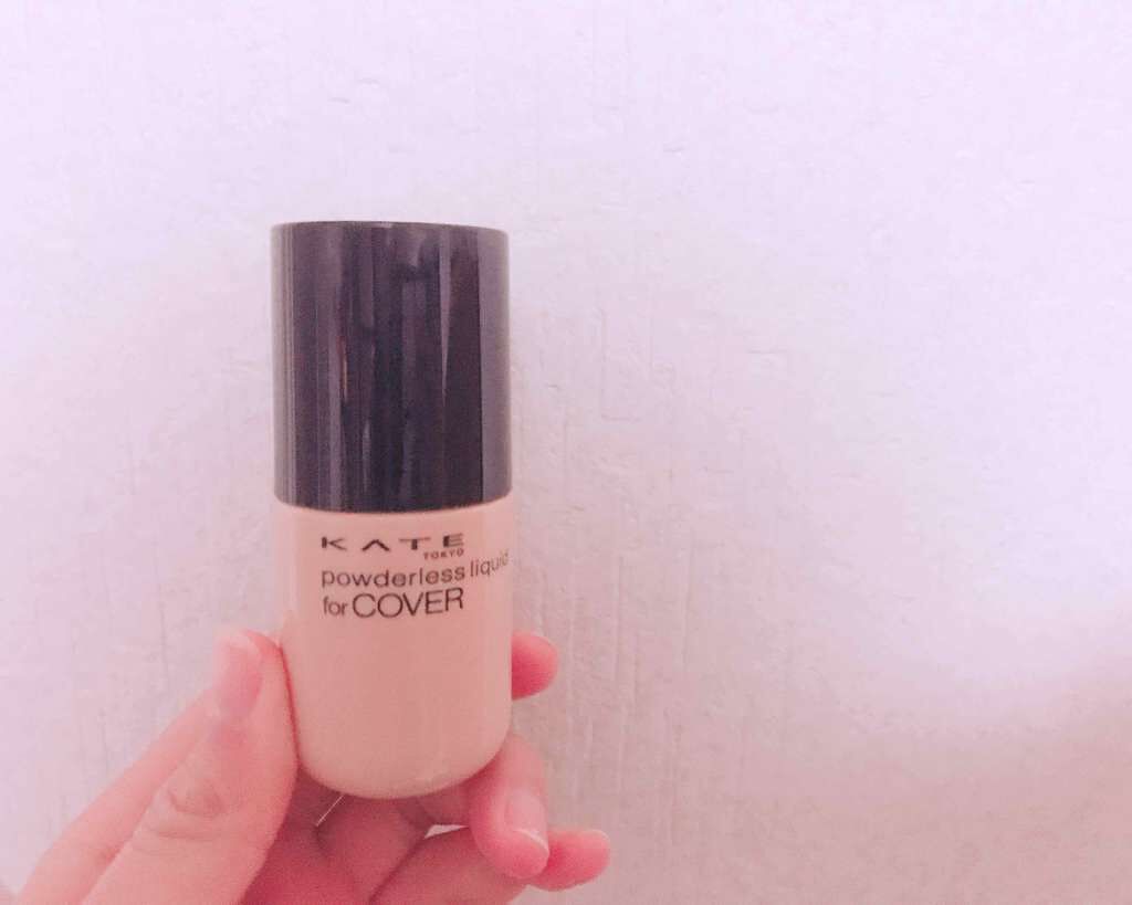 パウダレスリキッド/KATE/リキッドファンデーションを使ったクチコミ（1枚目）