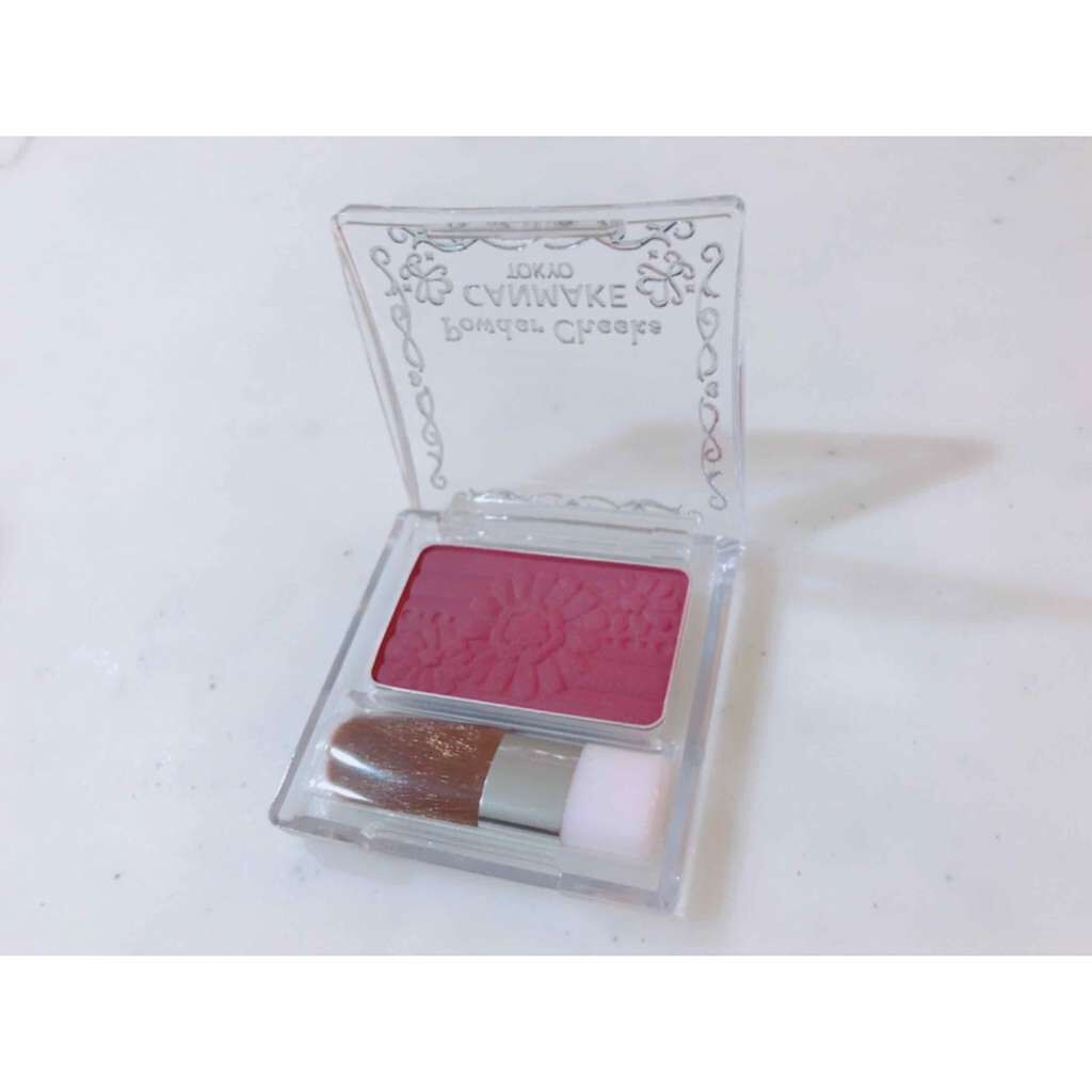 【旧品】パウダーチークス/キャンメイク/パウダーチークを使ったクチコミ(2枚目)