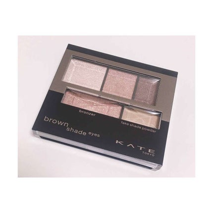ブラウンシェードアイズN/KATE/アイシャドウパレットを使ったクチコミ(1枚目)