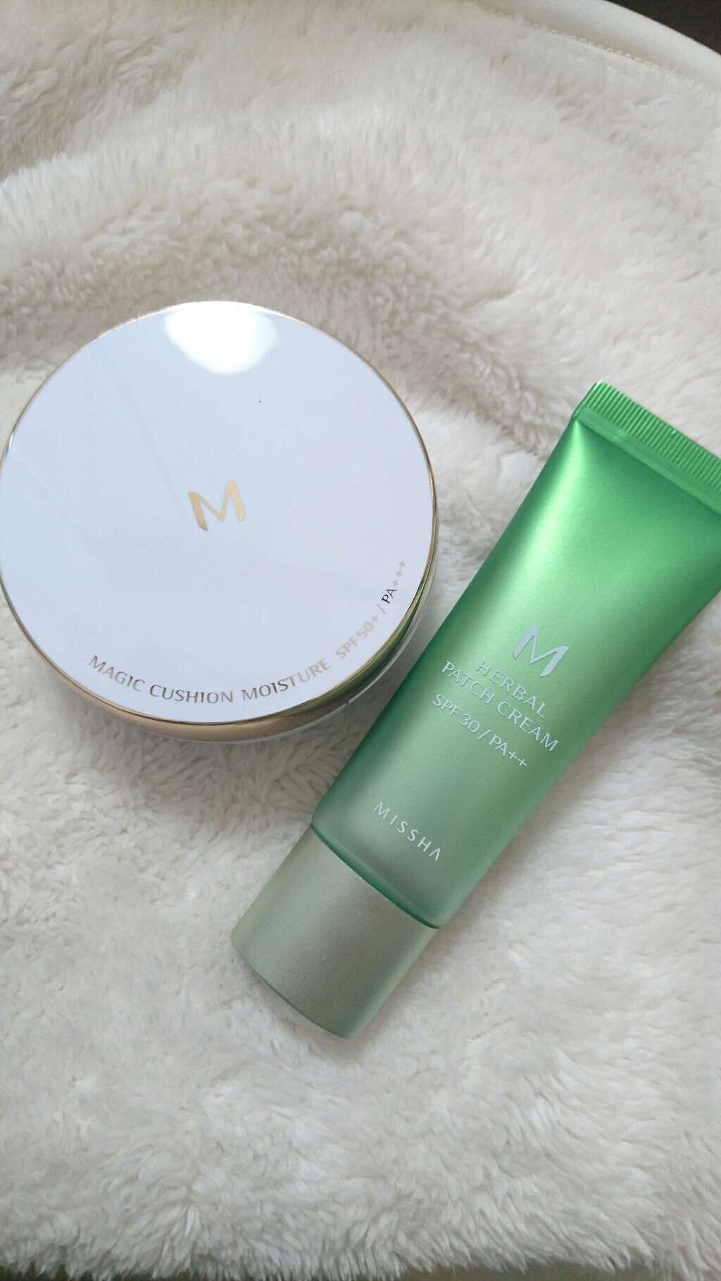 M クッション ファンデーション(モイスチャー)/MISSHA/クッションファンデーションを使ったクチコミ(1枚目)