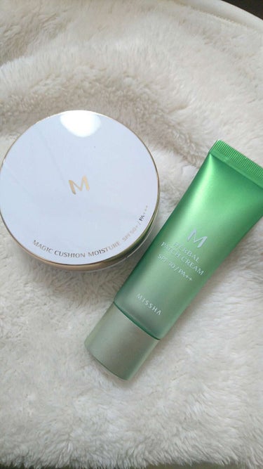 M クッション ファンデーション(モイスチャー)/MISSHA/クッションファンデーションを使ったクチコミ（1枚目）