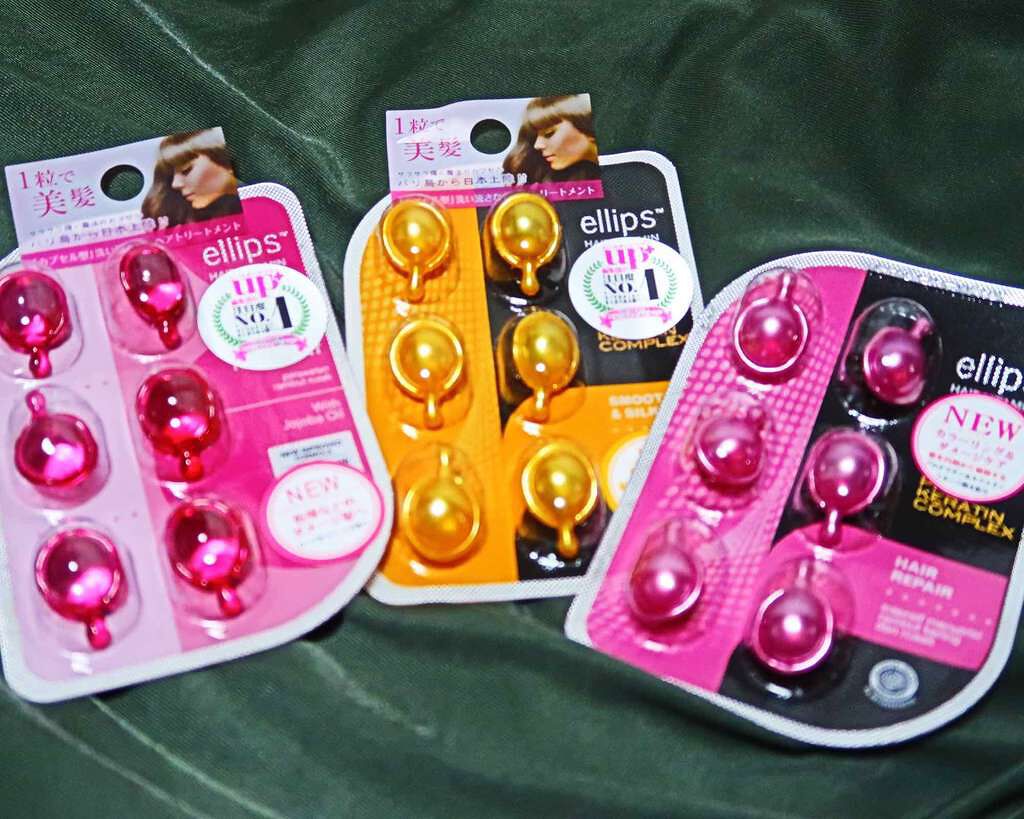 ヘアーオイル【トリートメント】/ellips/ヘアオイルを使ったクチコミ(1枚目)