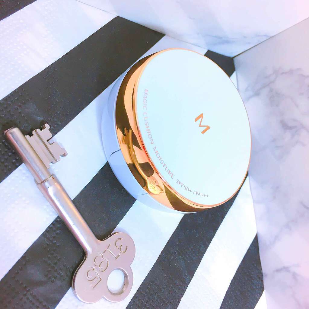 M クッション ファンデーション(モイスチャー)/MISSHA/クッションファンデーションを使ったクチコミ(1枚目)