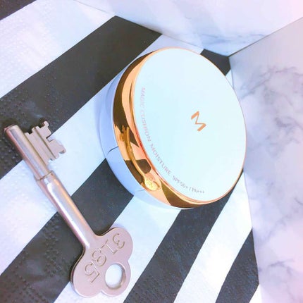 M クッション ファンデーション(モイスチャー)/MISSHA/クッションファンデーションを使ったクチコミ(1枚目)