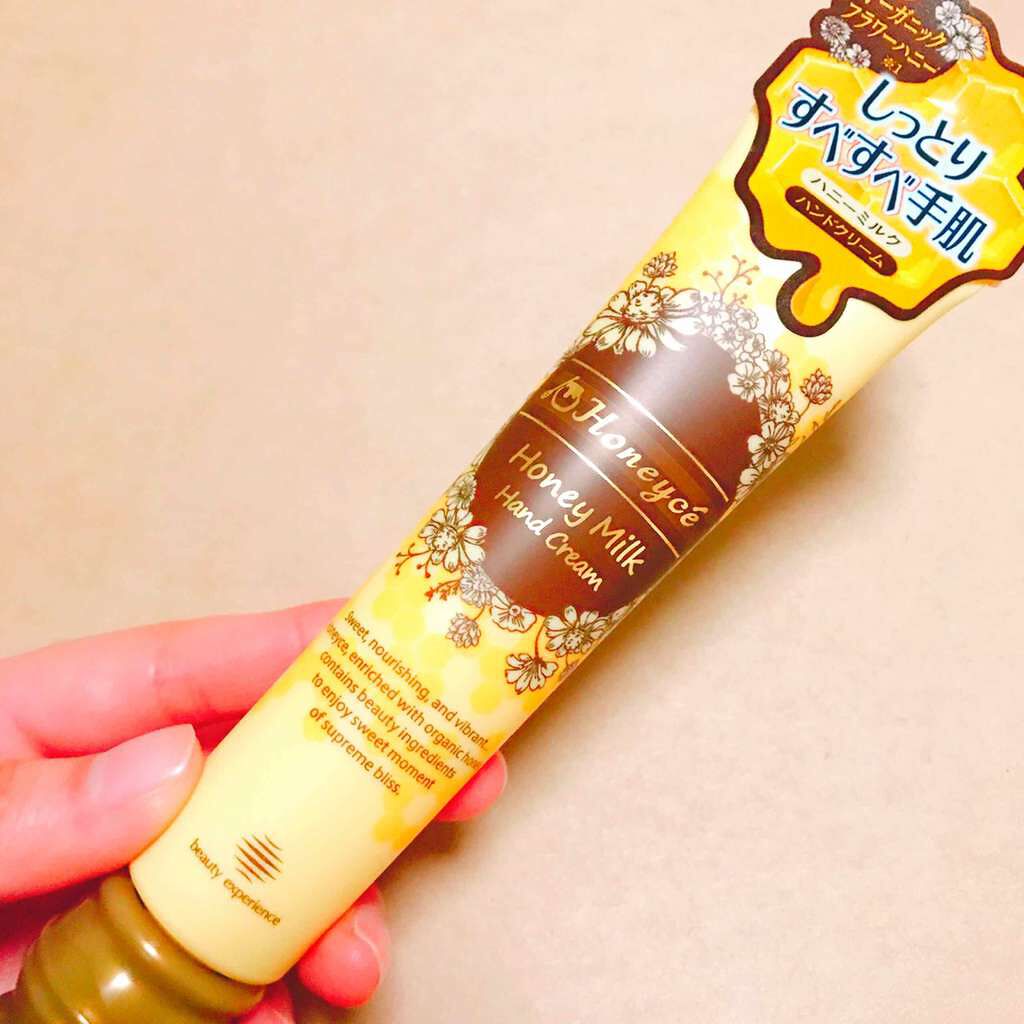 ハニーミルク ハンドクリーム/ハニーチェ/ハンドクリームを使ったクチコミ(1枚目)