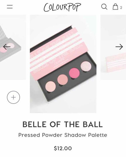 Pressed Powder Shadow /ColourPop/アイシャドウパレットを使ったクチコミ(4枚目)