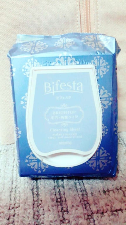 ミセラークレンジングシート ブライトアップ/ビフェスタ/クレンジングシートを使ったクチコミ(1枚目)