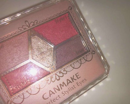 【旧品】パーフェクトスタイリストアイズ/キャンメイク/アイシャドウパレットを使ったクチコミ(1枚目)