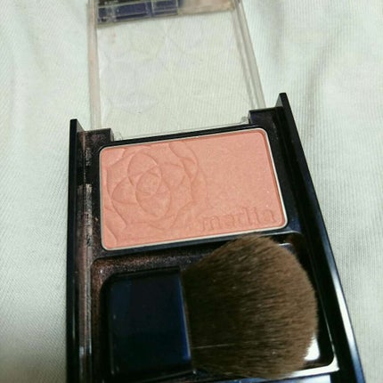 ブライトアップチークN/media/パウダーチークを使ったクチコミ(1枚目)