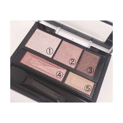 ブラウンシェードアイズN/KATE/アイシャドウパレットを使ったクチコミ(2枚目)