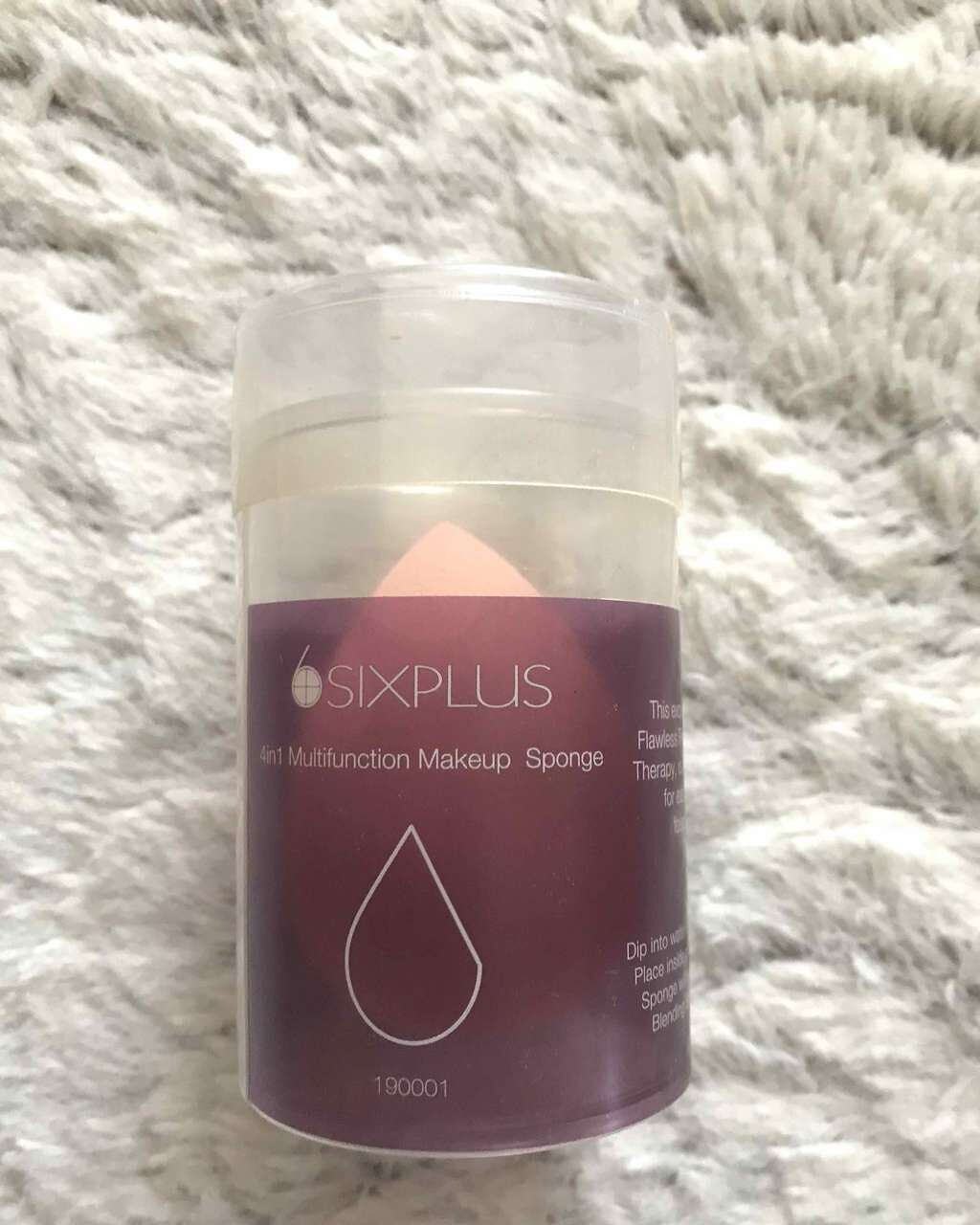SIXPLUS 多機能メイク用スポンジパフ/SIXPLUS/パフ・スポンジを使ったクチコミ(1枚目)