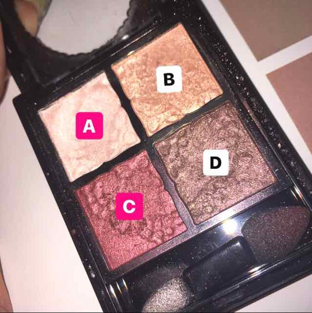 グロッシーリッチ アイズ/Visée/アイシャドウパレットを使ったクチコミ(2枚目)