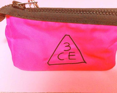 3CE POUCH_SMALL/3CE/化粧ポーチを使ったクチコミ（1枚目）