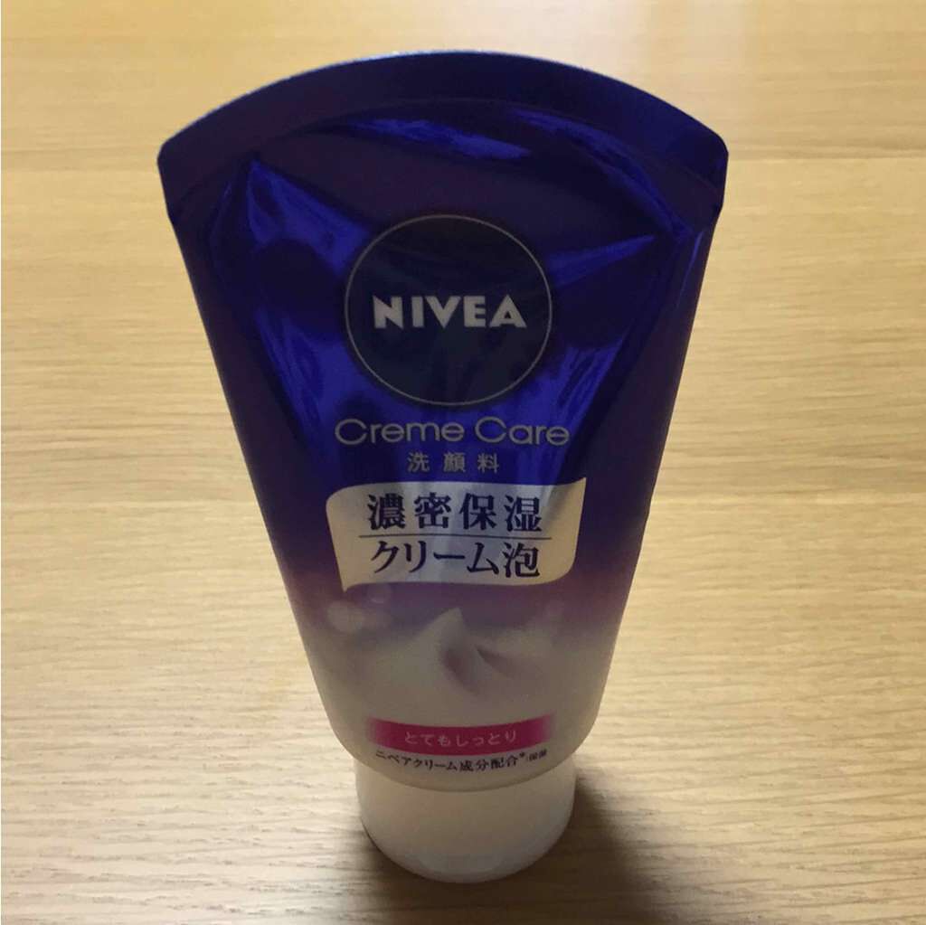 ニベア クリームケア洗顔料 しっとり/ニベア/洗顔フォームを使ったクチコミ（1枚目）