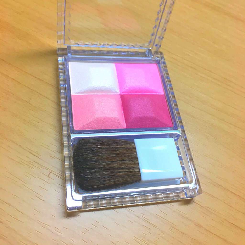 ミックスカラーチーク/CEZANNE/パウダーチークを使ったクチコミ(2枚目)