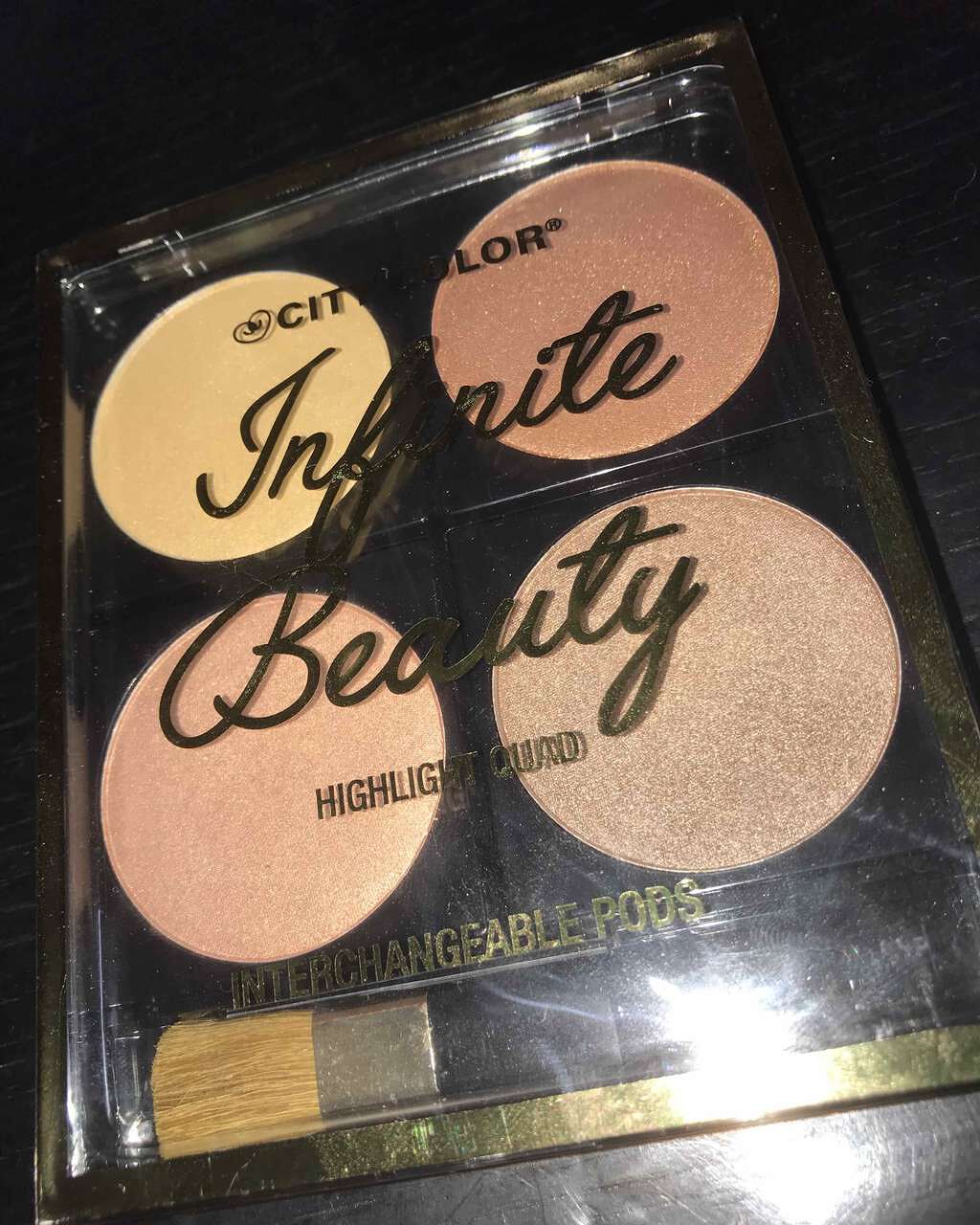 Infinite Beauty/CITY COLOR/パウダーチークを使ったクチコミ（1枚目）