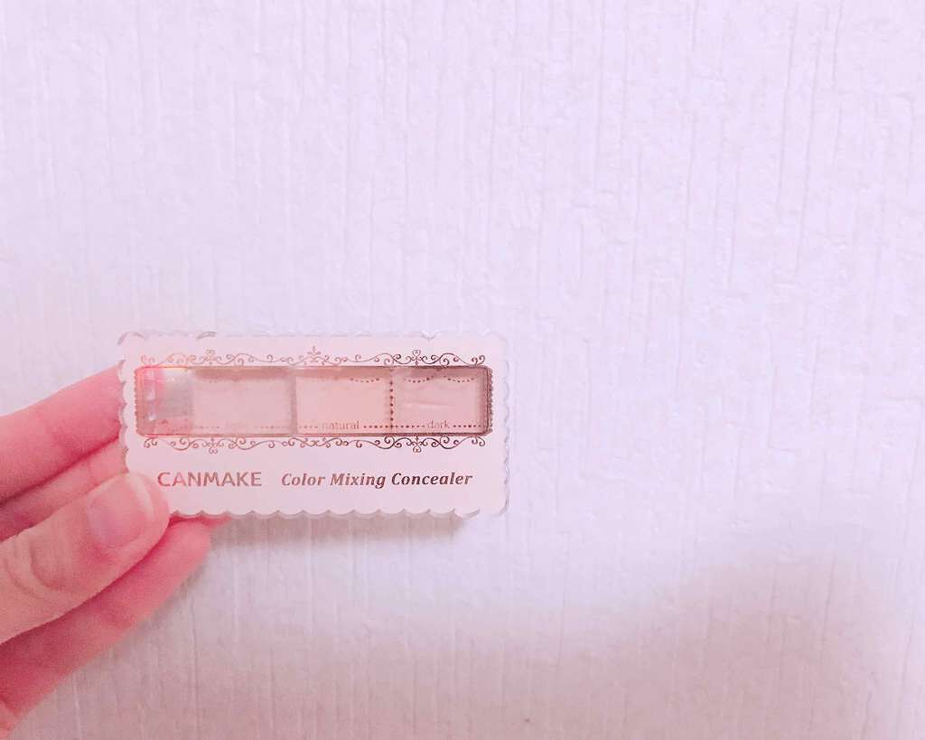 カラーミキシングコンシーラー/キャンメイク/パレットコンシーラーを使ったクチコミ(1枚目)