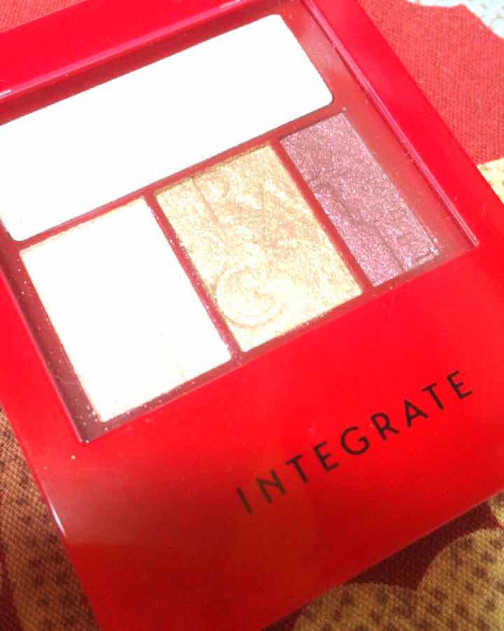アクセントカラーアイズ CC/インテグレート/アイシャドウパレットを使ったクチコミ(1枚目)
