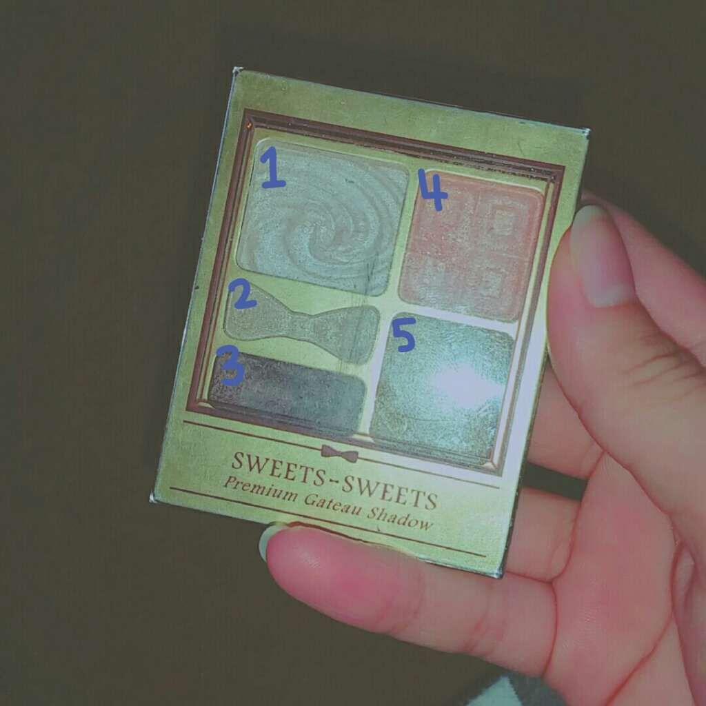 プレミアムガトーシャドウ/スウィーツ スウィーツ/アイシャドウパレットを使ったクチコミ(1枚目)
