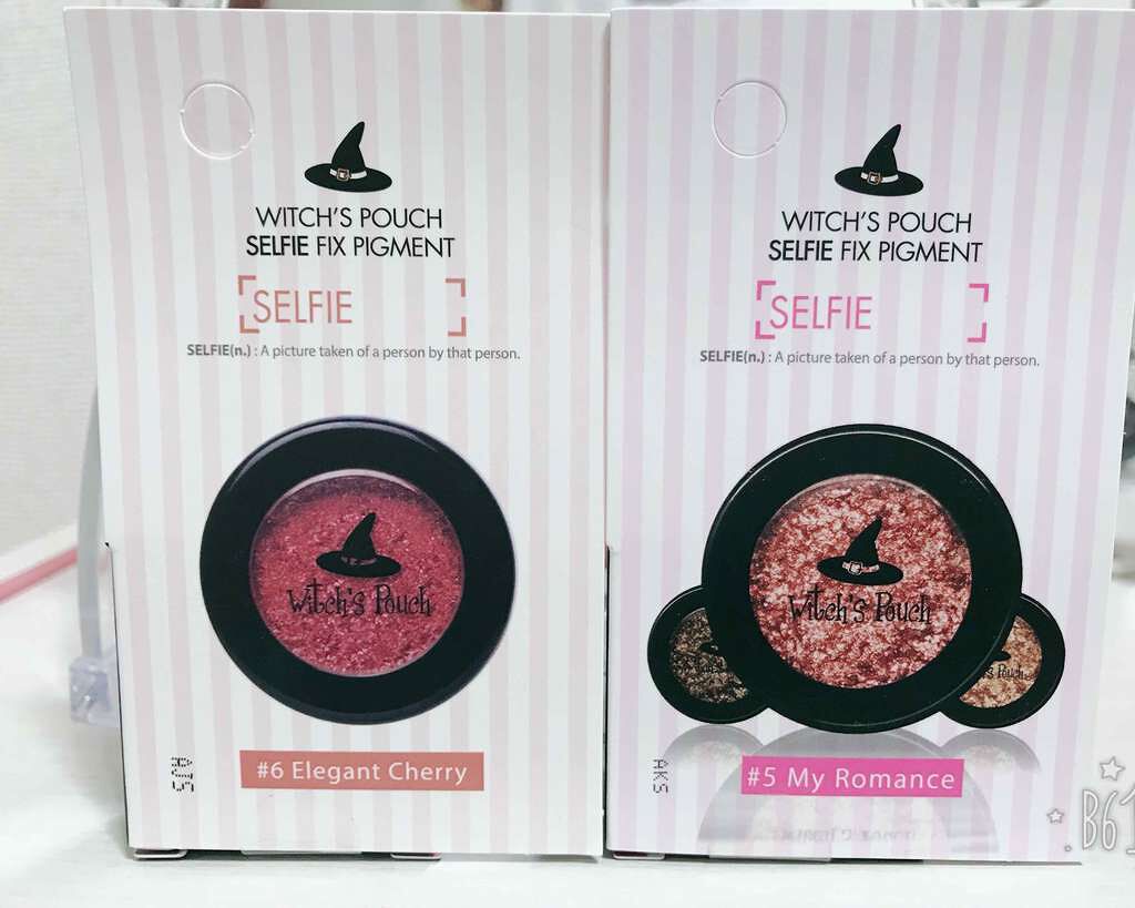 セルフィーフィックスピグメント/Witch's Pouch/単色アイシャドウを使ったクチコミ（1枚目）