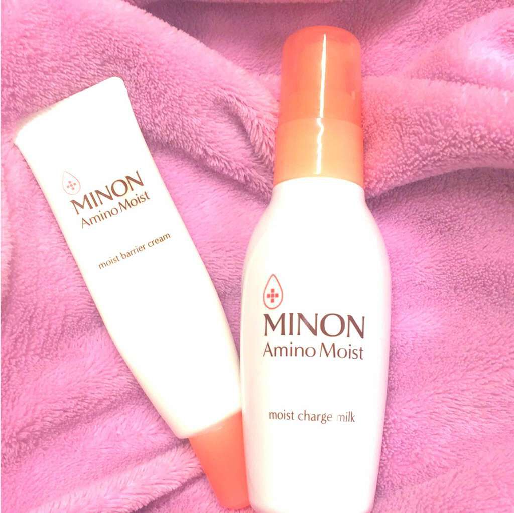アミノモイスト モイストバリア クリーム/ミノン/フェイスクリームを使ったクチコミ（1枚目）
