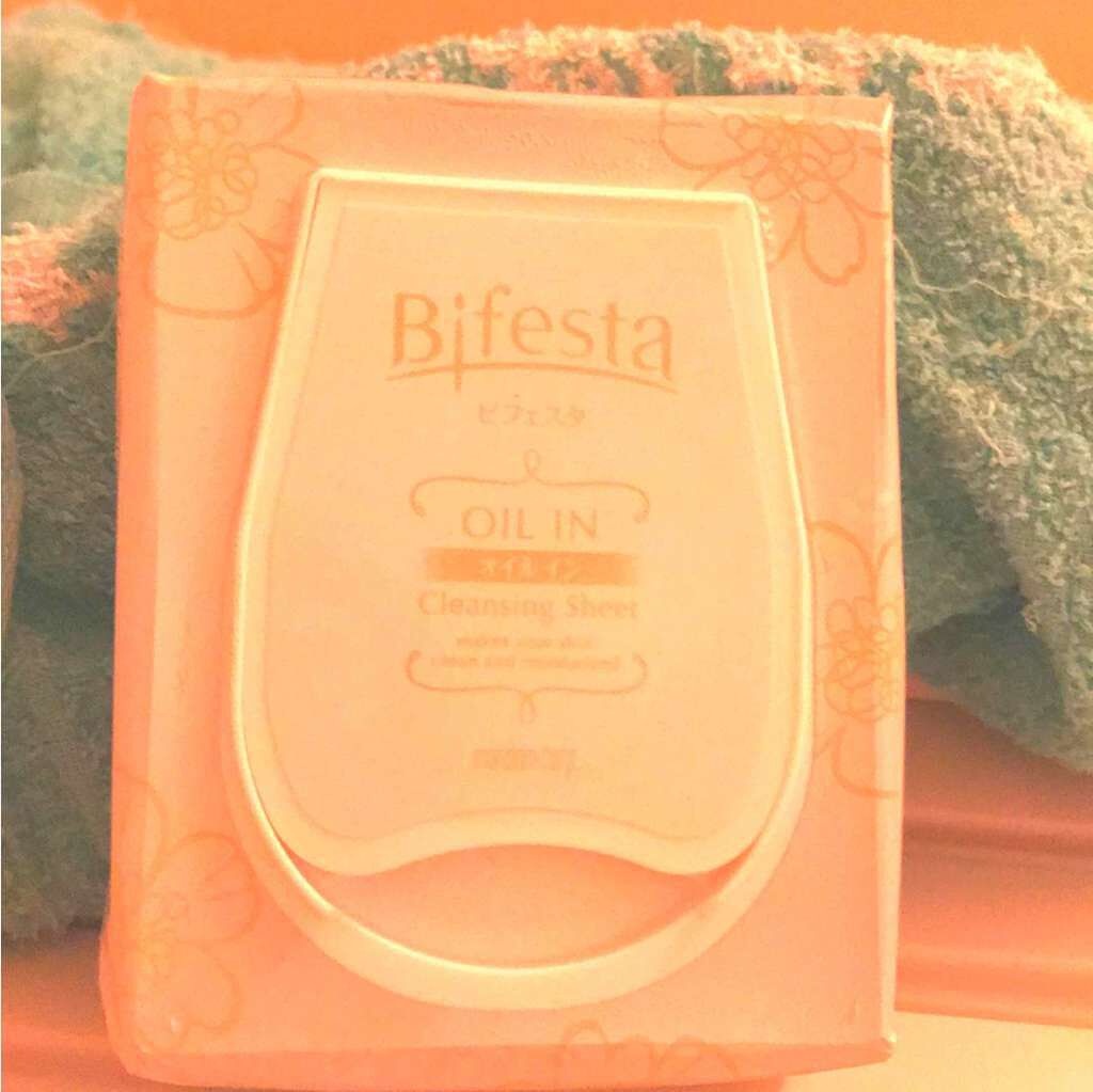 クレンジングシート オイルイン/ビフェスタ/クレンジングシートを使ったクチコミ（1枚目）