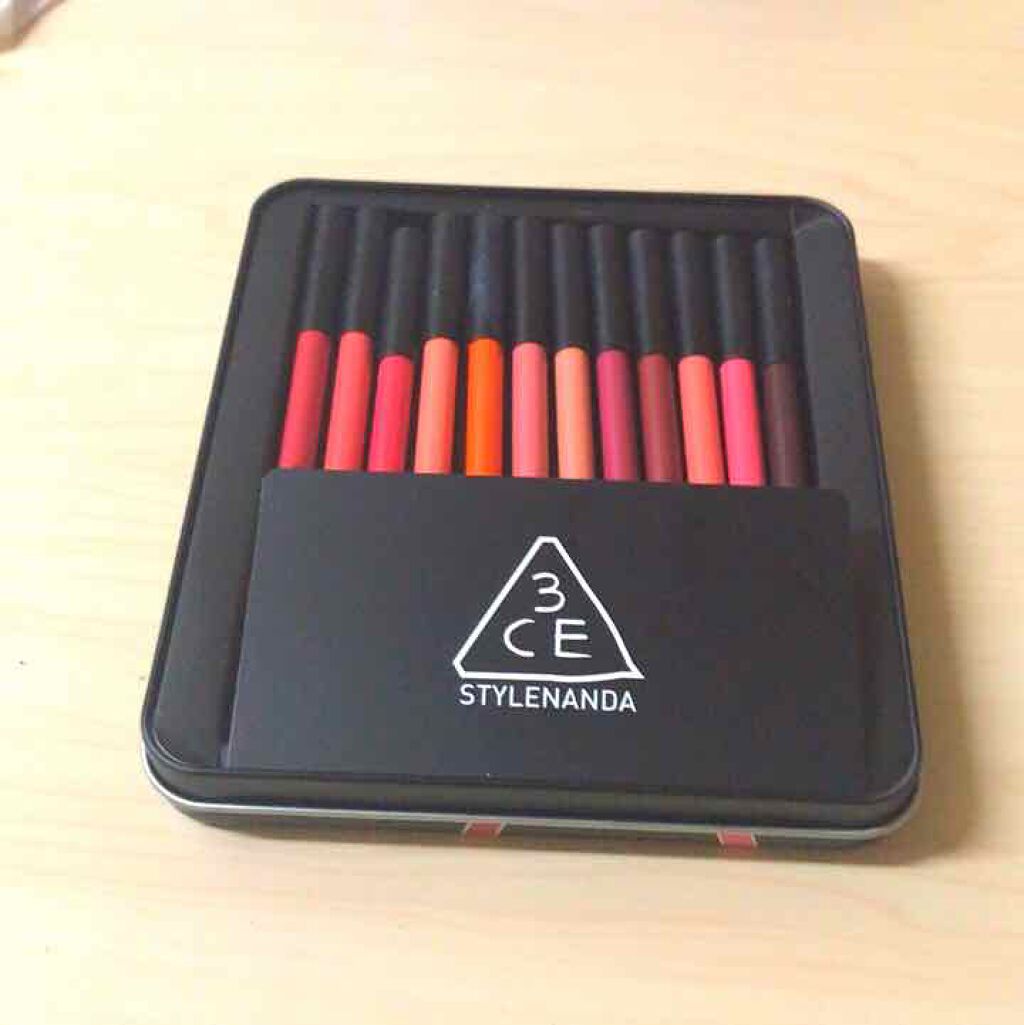 3CE drawing lip pen kit/3CE/口紅を使ったクチコミ(2枚目)