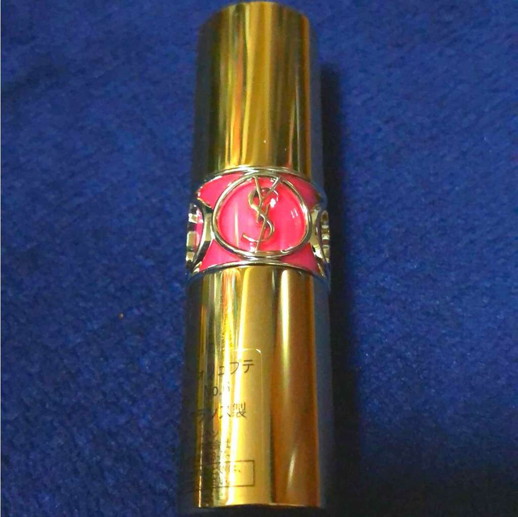 ルージュ ヴォリュプテ シャイン/YVES SAINT LAURENT BEAUTE/口紅を使ったクチコミ（1枚目）