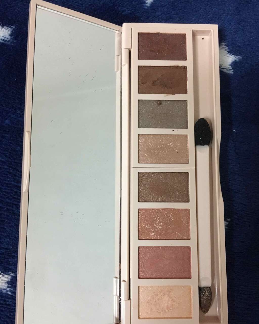 グラマラスヌード アイパレット (クリスマスコフレ 2017)/Visée/メイクアップキットを使ったクチコミ(2枚目)