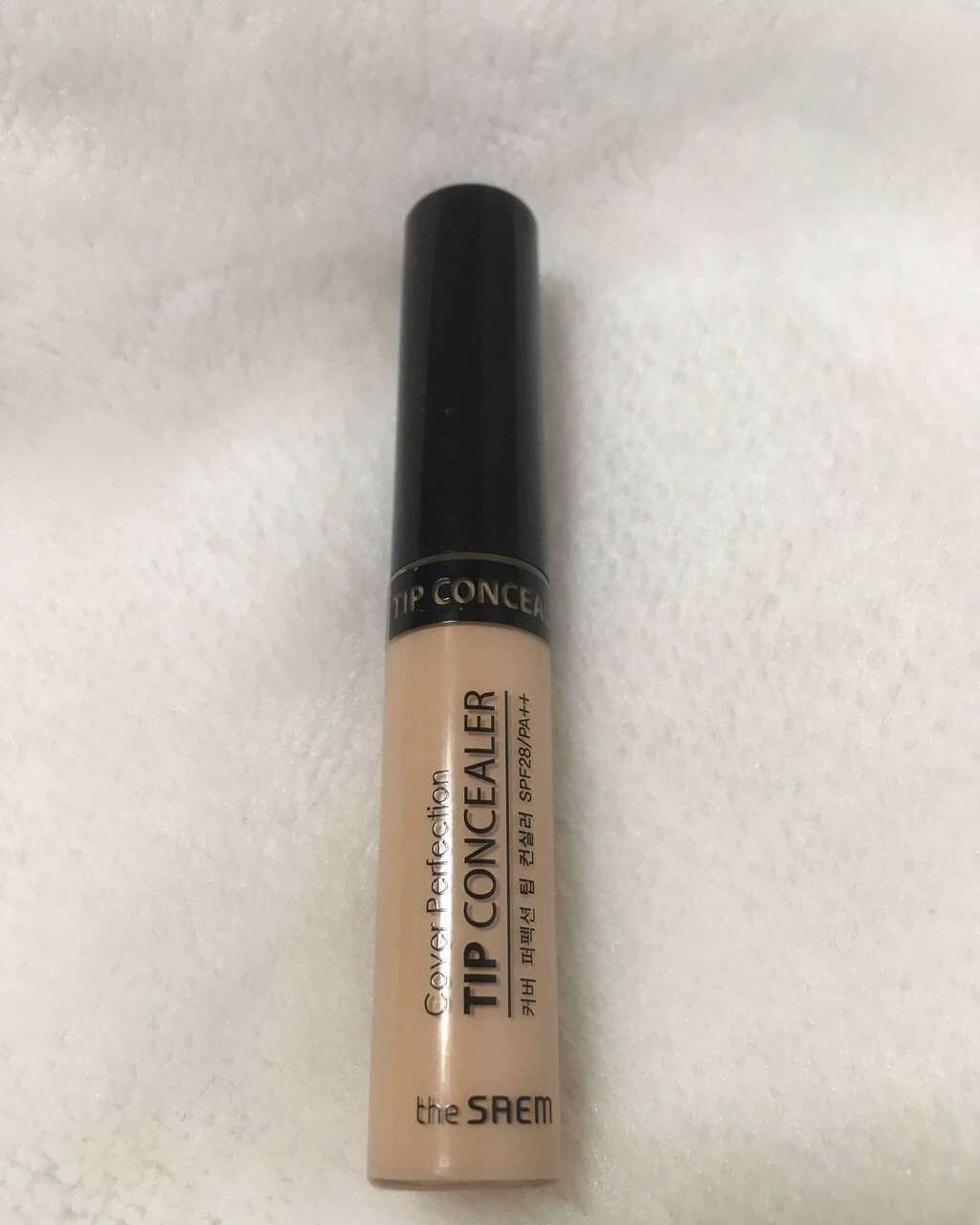 カバーパーフェクション チップコンシーラー/the SAEM/リキッドコンシーラーを使ったクチコミ(1枚目)