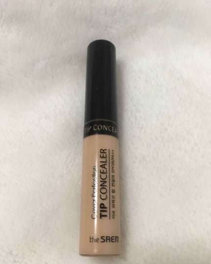 カバーパーフェクション チップコンシーラー/the SAEM/リキッドコンシーラーを使ったクチコミ(1枚目)