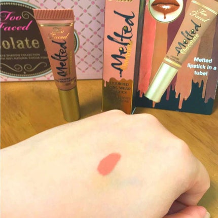 メルテッド リキッド マット ロングウェア リップスティック/Too Faced/口紅を使ったクチコミ(2枚目)