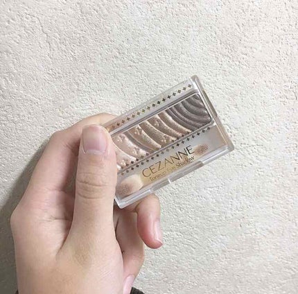 トーンアップアイシャドウ/CEZANNE/アイシャドウパレットを使ったクチコミ(1枚目)