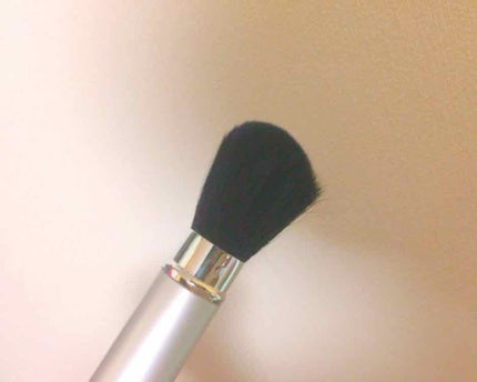 ごくふわっ春姫スライド式携帯メイクブラシ/DAISO/メイクブラシを使ったクチコミ(3枚目)