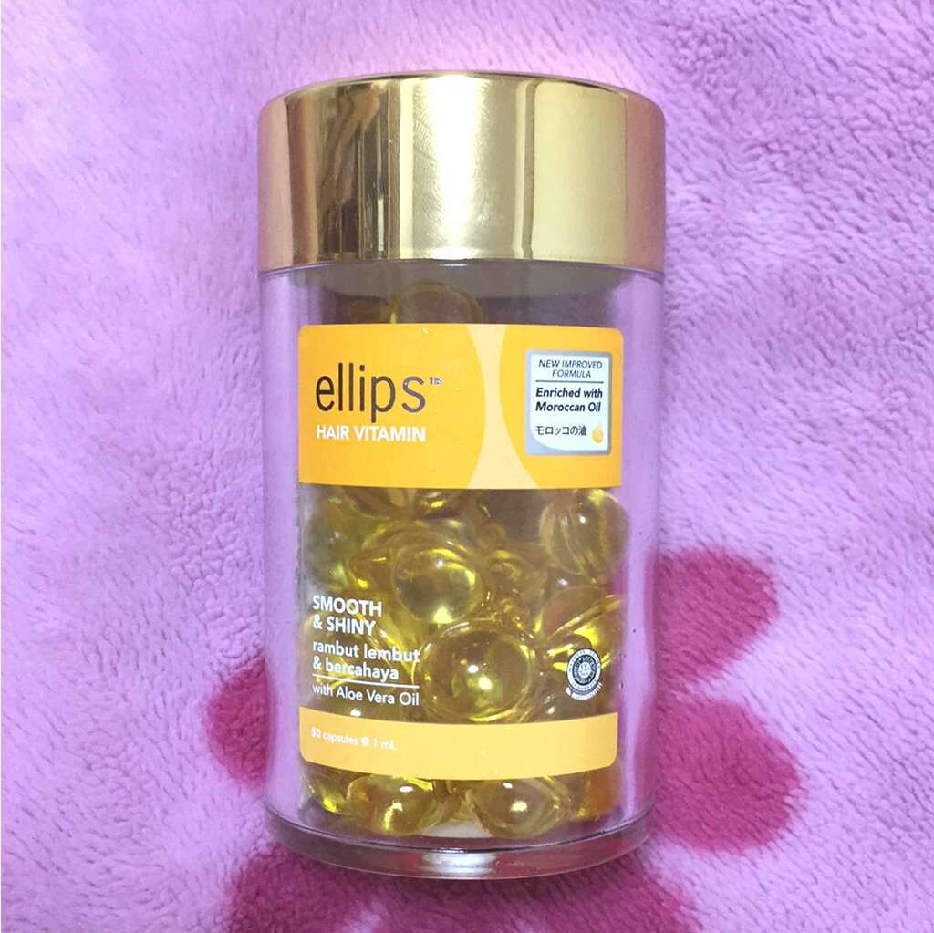 ヘアーオイル【スムース&シャイニー】/ellips/ヘアオイルを使ったクチコミ(1枚目)