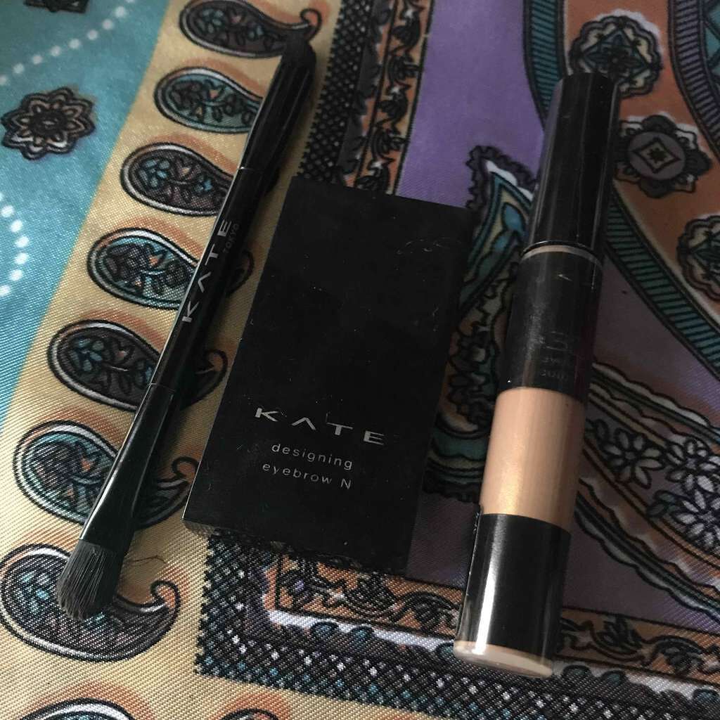 デザイニングアイブロウN/KATE/パウダーアイブロウを使ったクチコミ(2枚目)