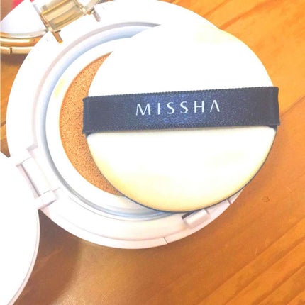 M クッション ファンデーション(モイスチャー)/MISSHA/クッションファンデーションを使ったクチコミ(2枚目)