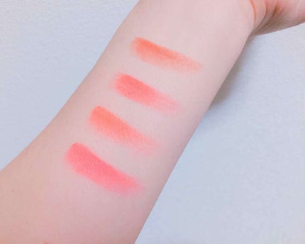 INTENSE BLUSH QUAD /City Cosmetics/パウダーチークを使ったクチコミ(3枚目)