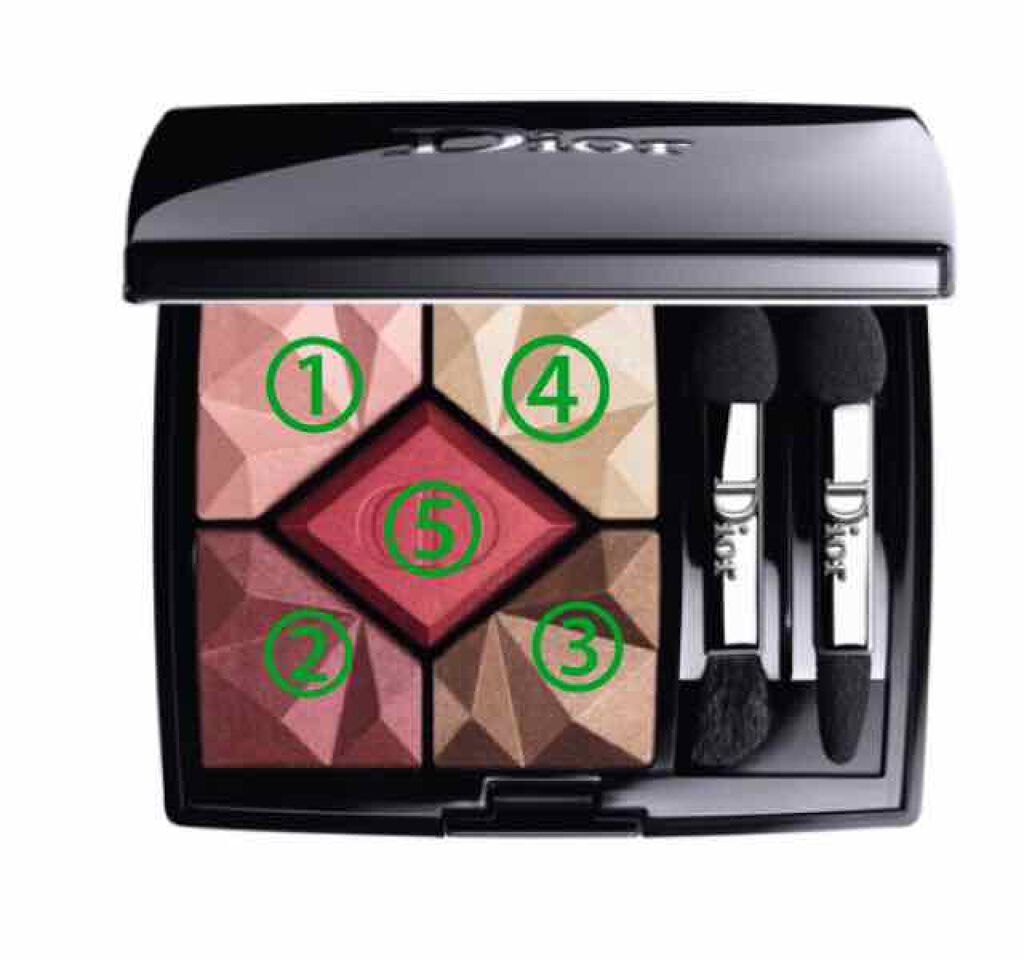 サンク クルール/Dior/アイシャドウパレットを使ったクチコミ(3枚目)