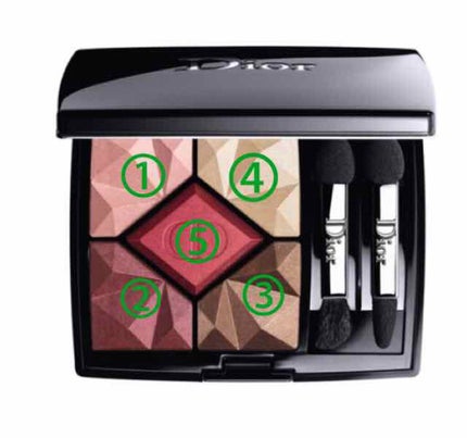 サンク クルール/Dior/アイシャドウパレットを使ったクチコミ(3枚目)