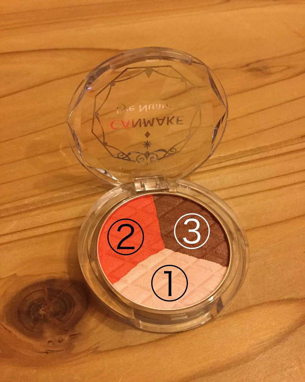 アイニュアンス/キャンメイク/アイシャドウパレットを使ったクチコミ(2枚目)