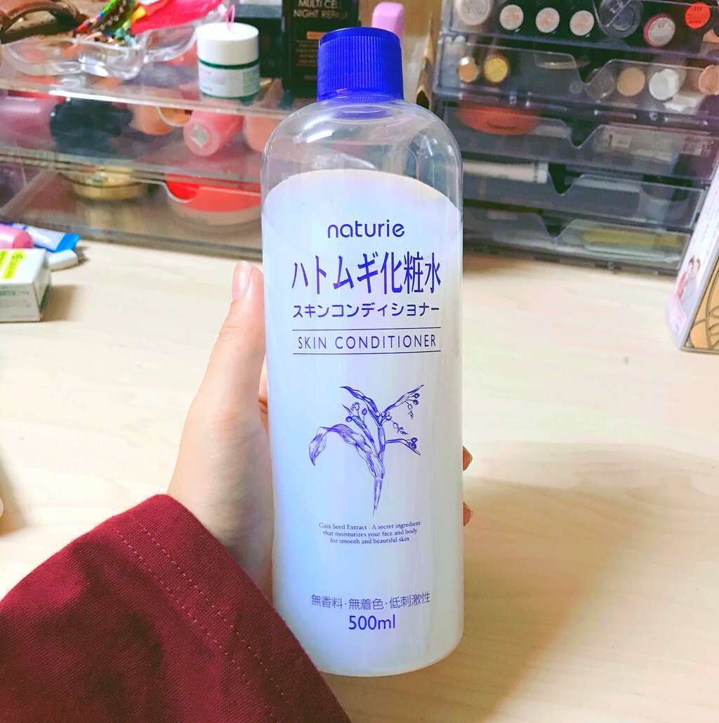 ハトムギ化粧水(ナチュリエ スキンコンディショナー R )/ナチュリエ/化粧水を使ったクチコミ(3枚目)