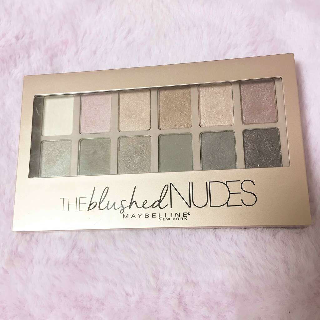 ヌードパレット ブラッシュド/MAYBELLINE NEW YORK/アイシャドウパレットを使ったクチコミ(1枚目)