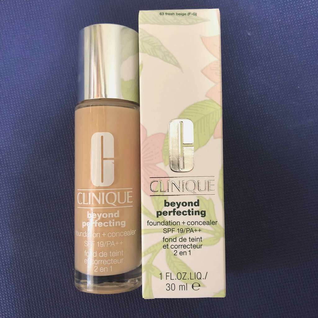 ビヨンド パーフェクティング ファンデーション 19/CLINIQUE/リキッドファンデーションを使ったクチコミ（1枚目）