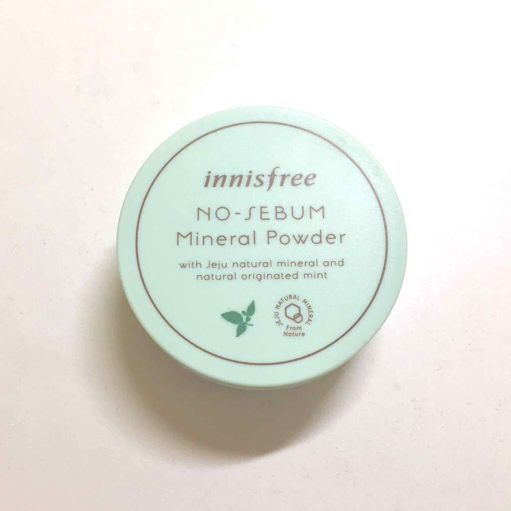ノーセバム ミネラルパウダー/innisfree/ルースパウダーを使ったクチコミ(1枚目)